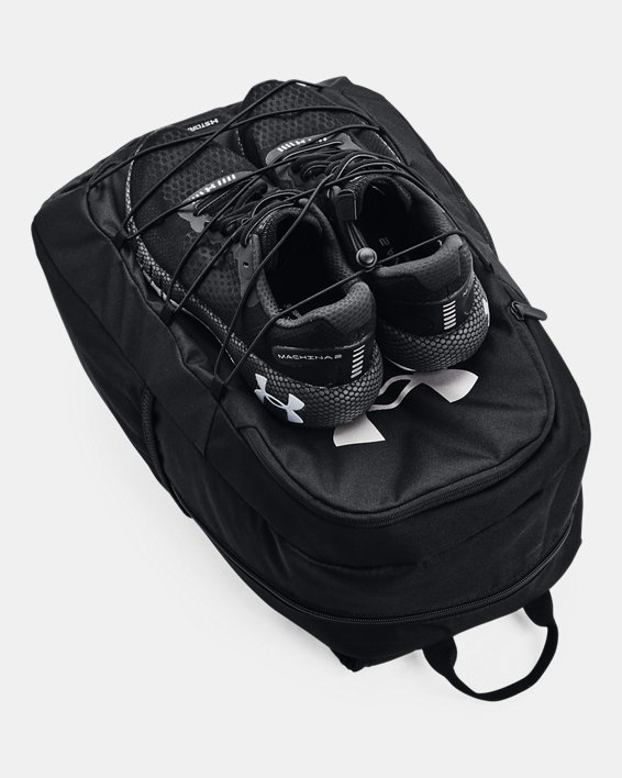 UA Hustle Sport-Rucksack, Black, pdpMainDesktop image number 1